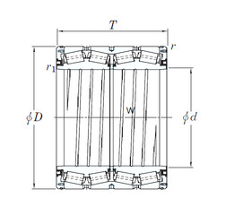 roulements 4TRS711A KOYO