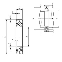 roulements CRBC 3010 UU IKO