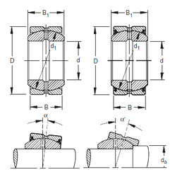 roulements 30SF48 Timken