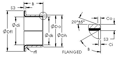 roulements AST50 24FIB32 AST