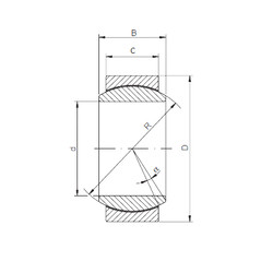 roulements GE 180 ECR-2RS ISO