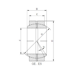 roulements GE 030 XES ISO