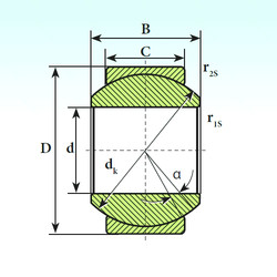 roulements GE 8 SP ISB