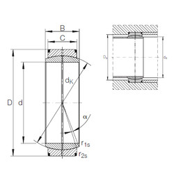 roulements GE 710 DO INA