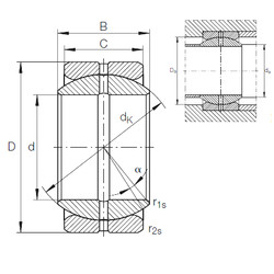 roulements GE 31 ZO INA