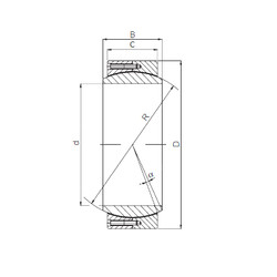 roulements GE460DW ISO