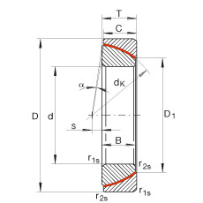 roulements GE40-SW INA