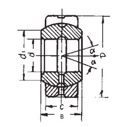 roulements GE40ES FBJ