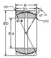 roulements GEH340HCS AST