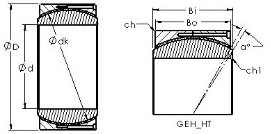 roulements GEH400HT AST