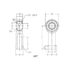 roulements HRT20 NMB