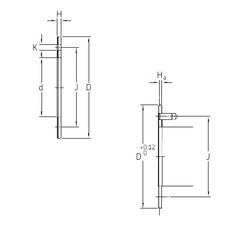 roulements PCMW 426601.5 E SKF