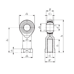 roulements PHS 12EC IKO