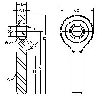 roulements SAZP4S AST