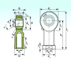 roulements TSF 6 ISB