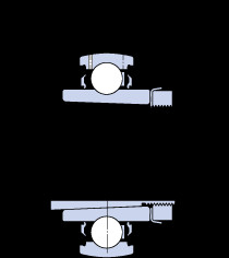 roulements YSA 206-2FK + HE 2306 SKF