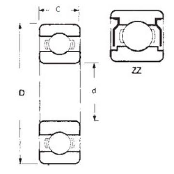 roulements 6917ZZ FBJ