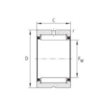 roulements RNA4840-XL INA