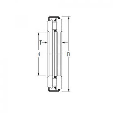 roulements AXZ 8 45 66 Timken