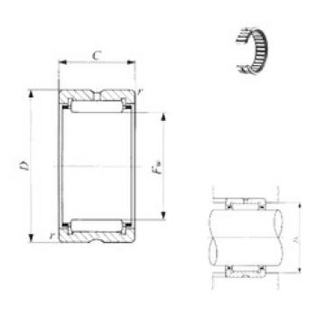 roulements TAF 11013040 IKO