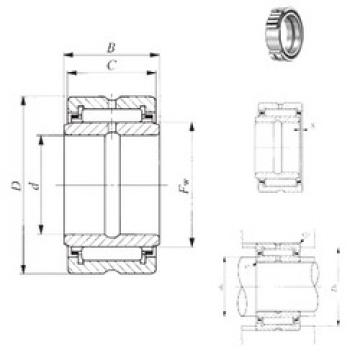 roulements BRI 264116 IKO