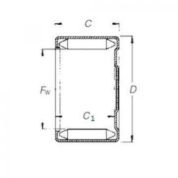 roulements DLF 13 12 Timken