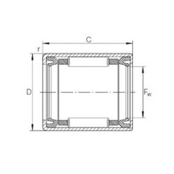 roulements HK 1014.2RS FPM DK B INA