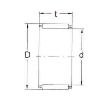 roulements K10X13X13 FBJ