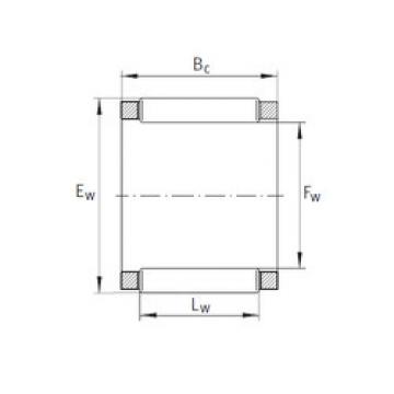 roulements KBK 20x24x30 INA