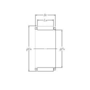 roulements KBK18×22×23.8X1 NTN