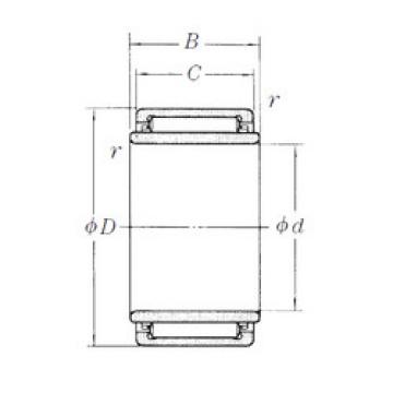 roulements LM172415 NSK