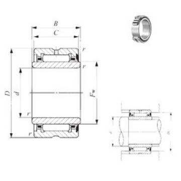 roulements NA 4919U IKO