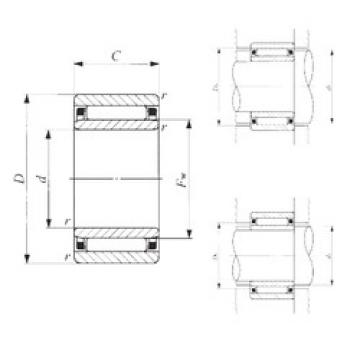 roulements NAF 456220 IKO