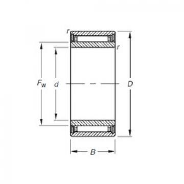 roulements NKJ6/16 Timken