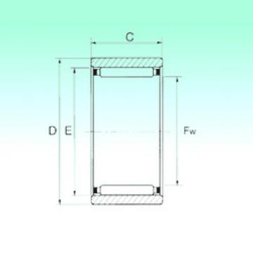 roulements RNAO 40x55x20 NBS