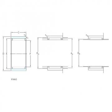 roulements RNAO20x32x12 SKF