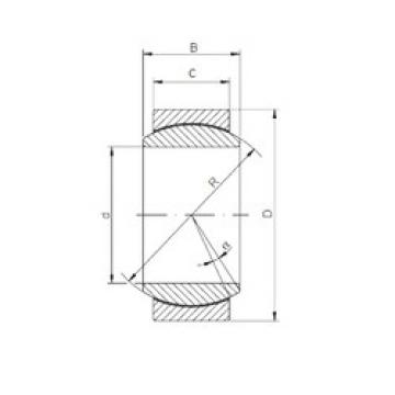 roulements GE 025 ECR-2RS CX