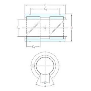 roulements LPAT 60 SKF