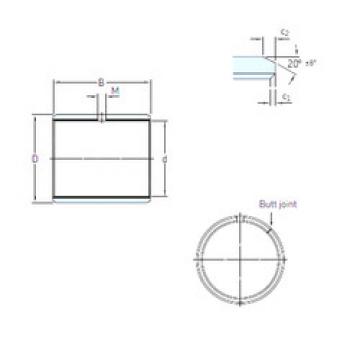 roulements PCM 081006 E SKF