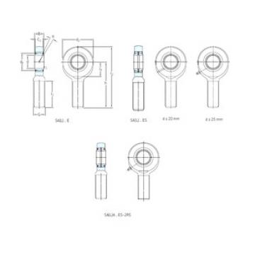 roulements SALA45ES-2RS SKF