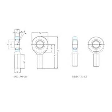 roulements SAL80TXE-2LS SKF