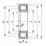 roulements NUP2217-E-TVP2 FAG