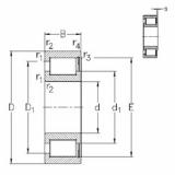 roulements NCF18/630-V NKE