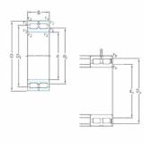 roulements NNC4832CV SKF