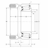 roulements 80033X/80068P Gamet