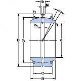 roulements GEZ 104 ES-2LS SKF