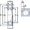 roulements 7032 ACD/P4AH1 SKF