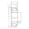 roulements LM806649/LM806610 FBJ