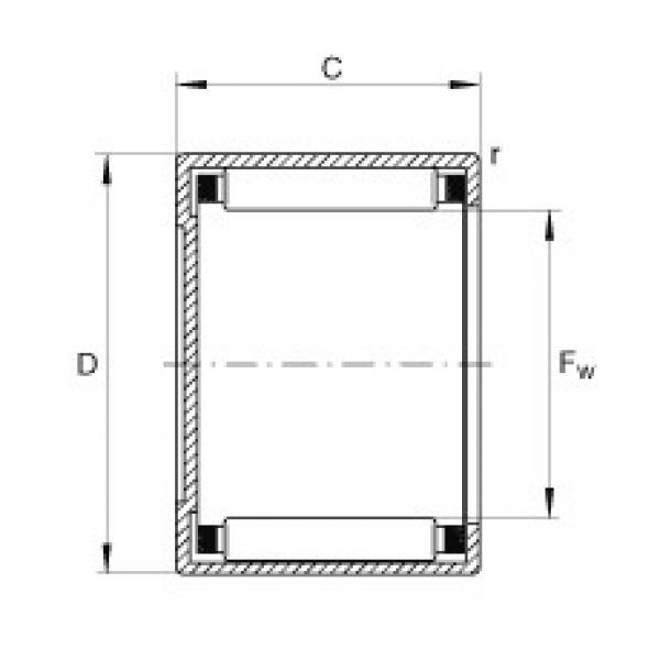 roulements BCE912 INA #1 image