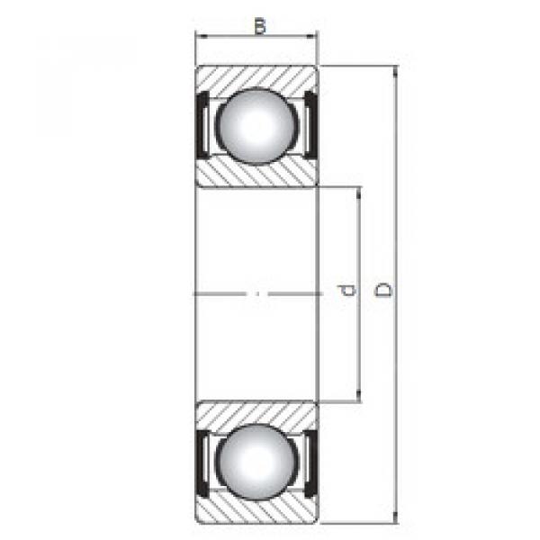 roulements 63203 ZZ CX #1 image